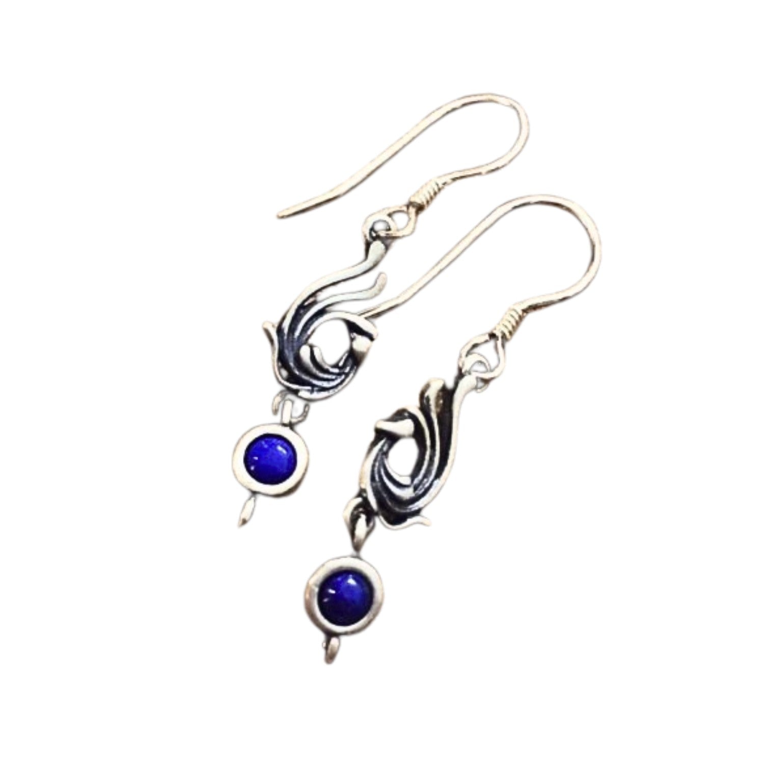 Handcrafted 999 Fine Silver Earring 55