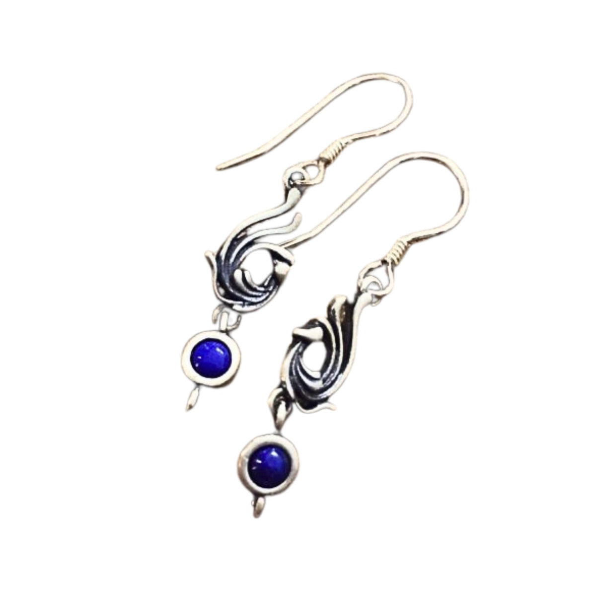 Handcrafted 999 Fine Silver Earring 55