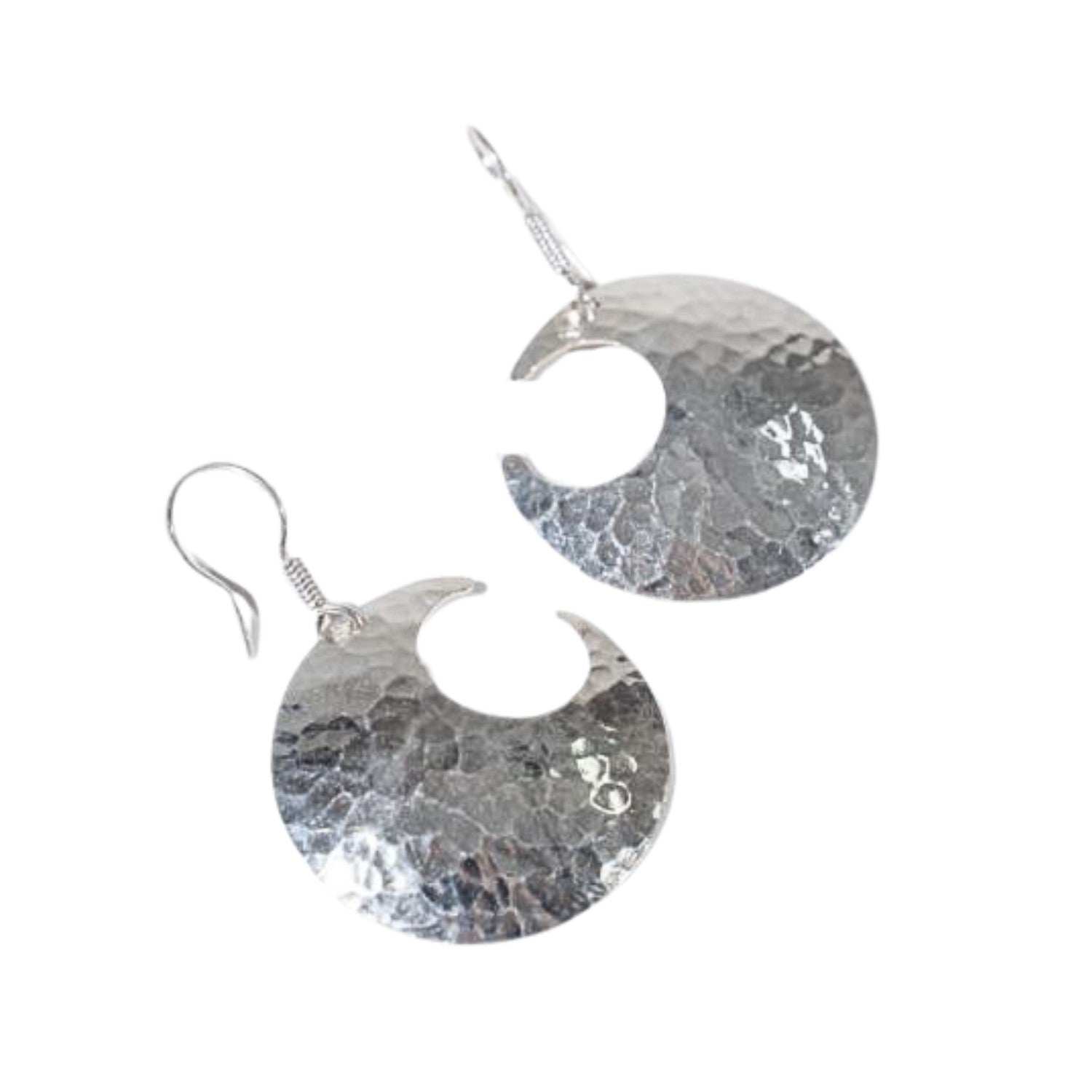 Handcrafted 999 Fine Silver Earring 56