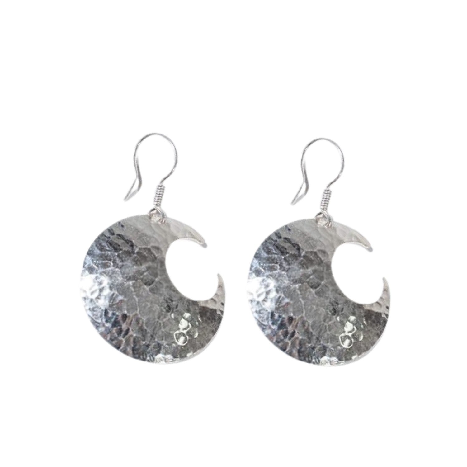 Handcrafted 999 Fine Silver Earring 56