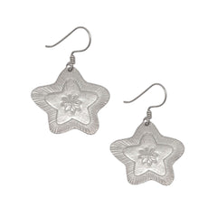 Handcrafted 999 Fine Silver Earring 58