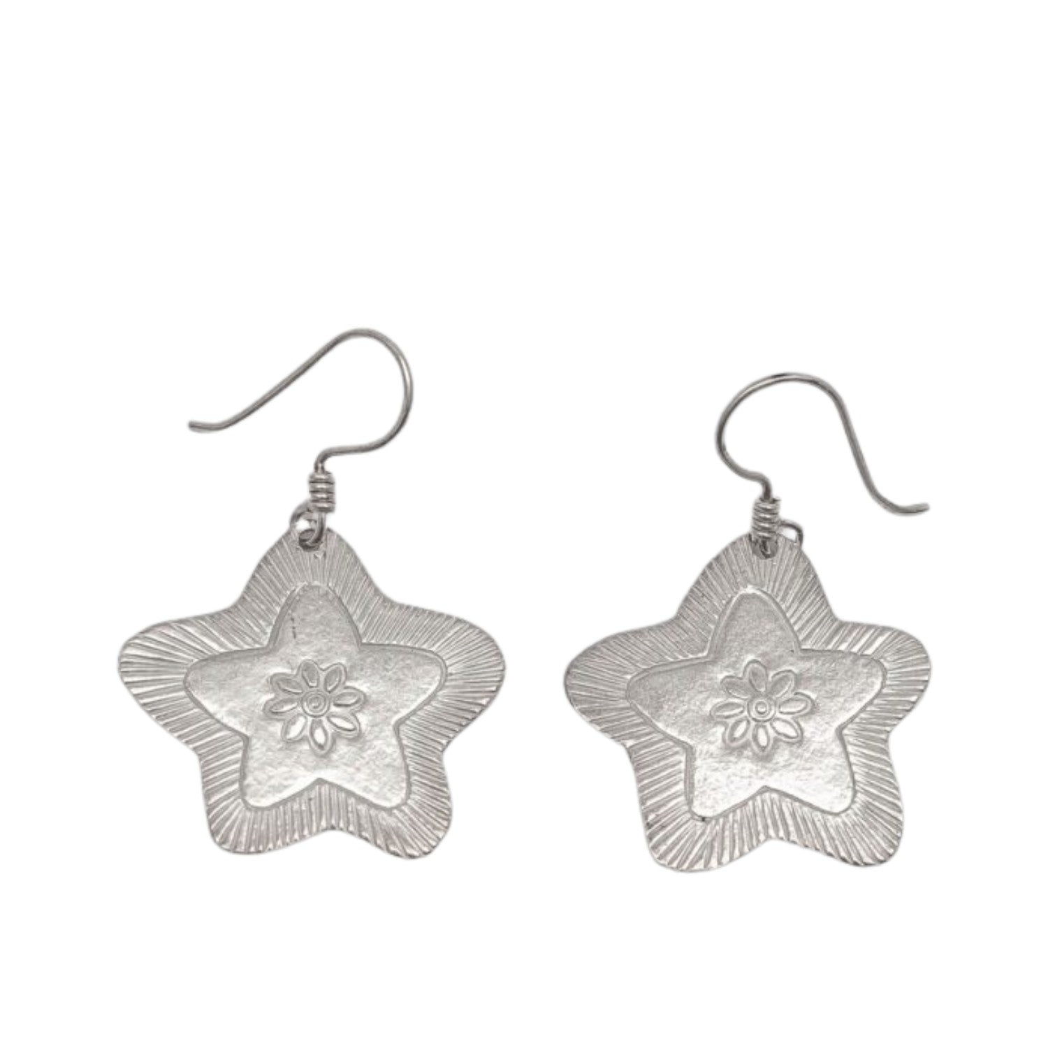 Handcrafted 999 Fine Silver Earring 58