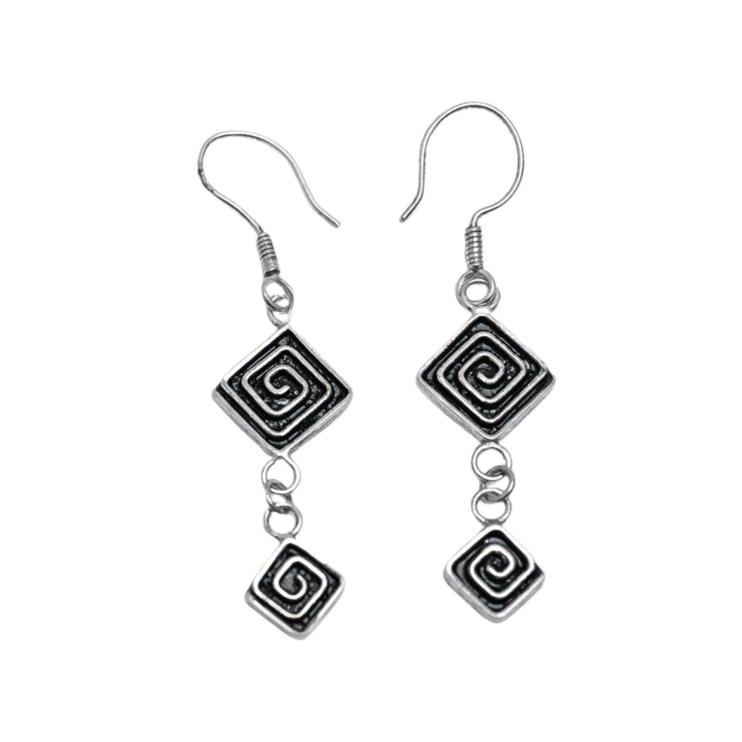 Handcrafted 999 Fine Silver Earring 5