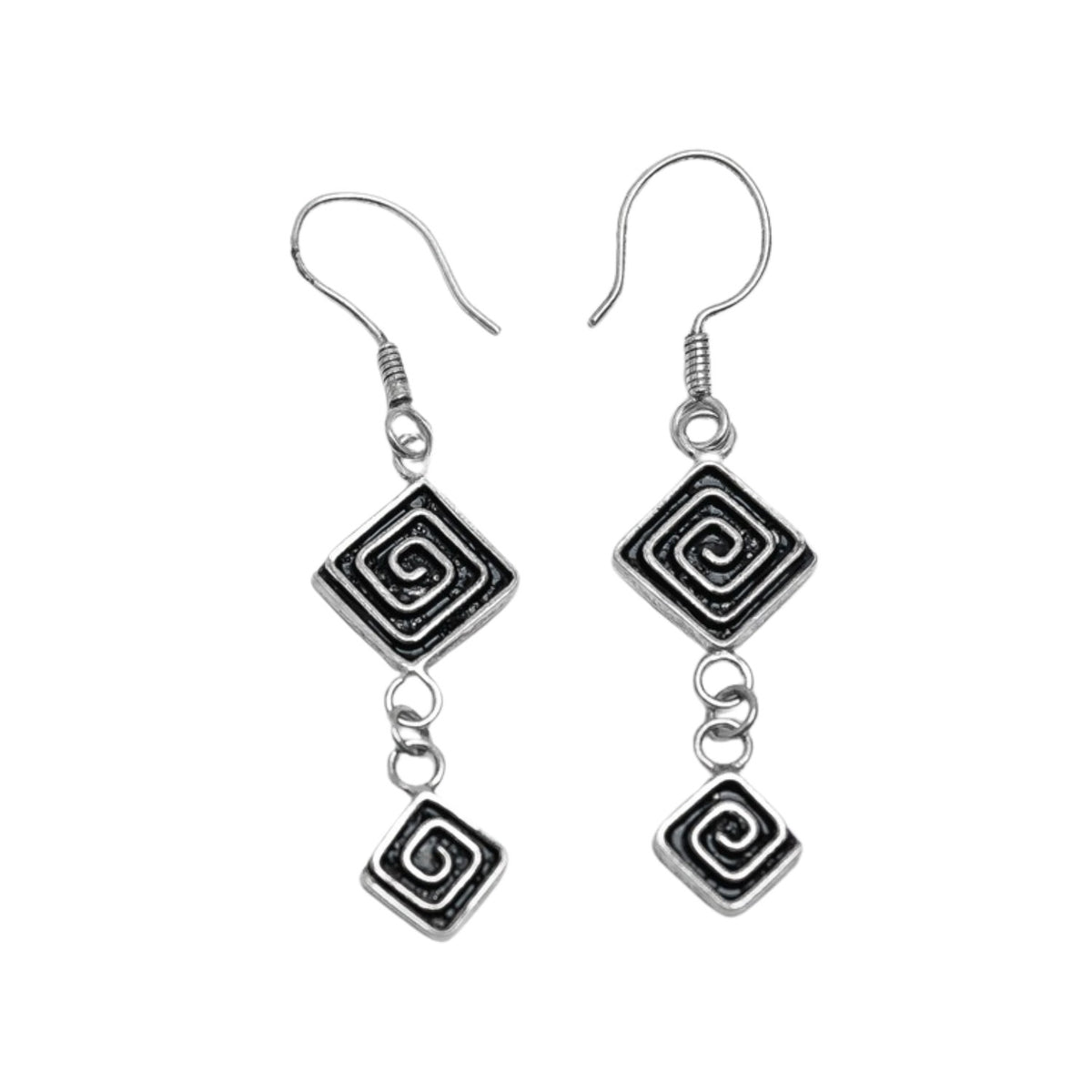 Handcrafted 999 Fine Silver Earring 5