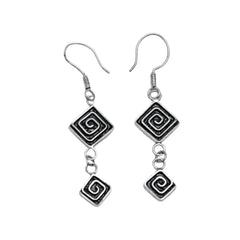 Handcrafted 999 Fine Silver Earring 5