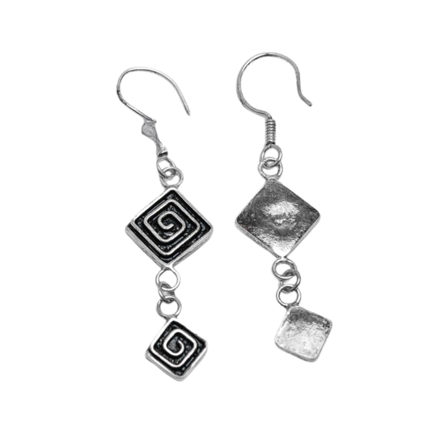 Handcrafted 999 Fine Silver Earring 5