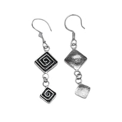 Handcrafted 999 Fine Silver Earring 5