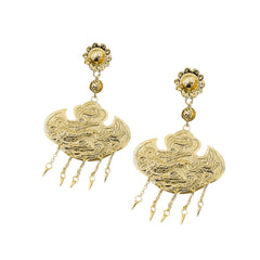 Handcrafted 999 Fine Silver Earring 63