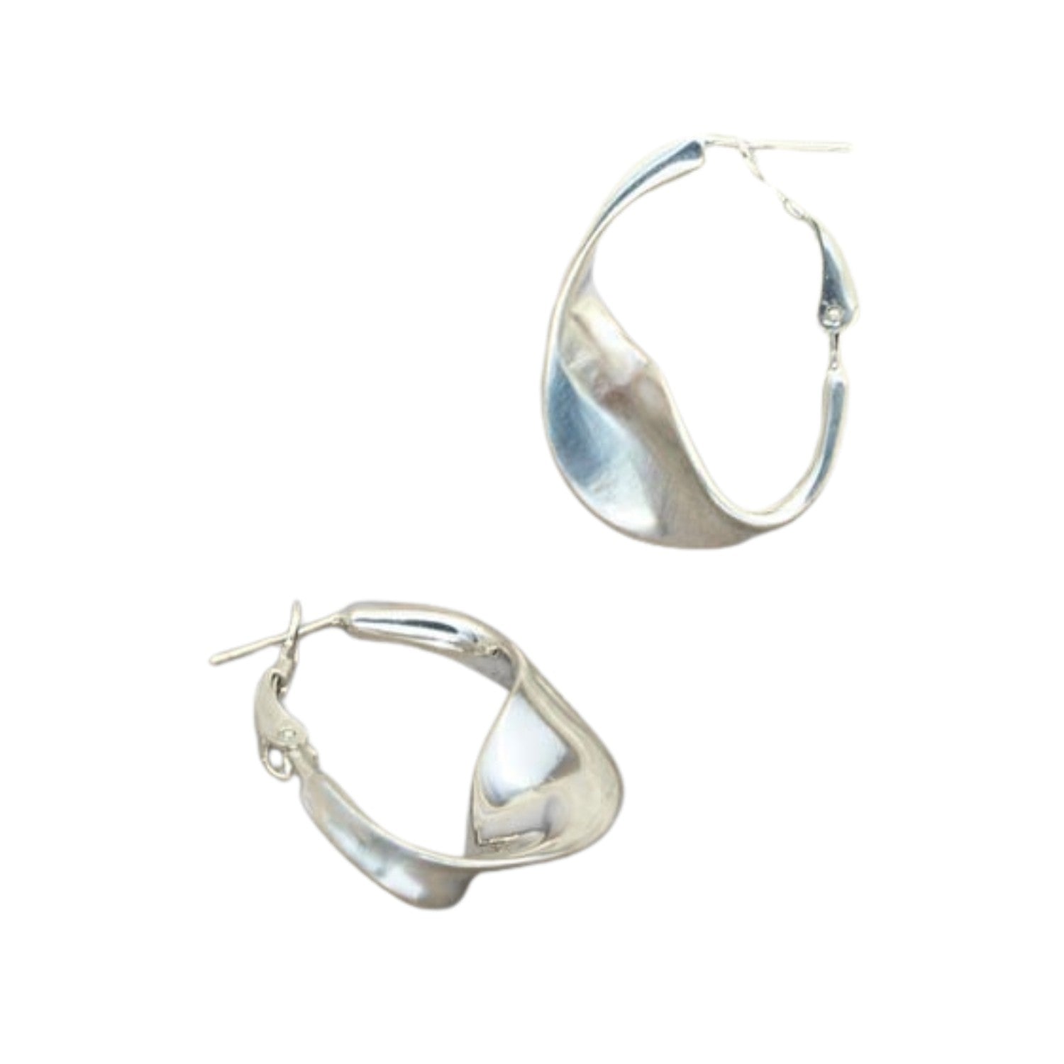 Handcrafted 999 Fine Silver Earring 64