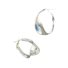 Handcrafted 999 Fine Silver Earring 64