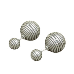 Handcrafted 999 Fine Silver Earring 65