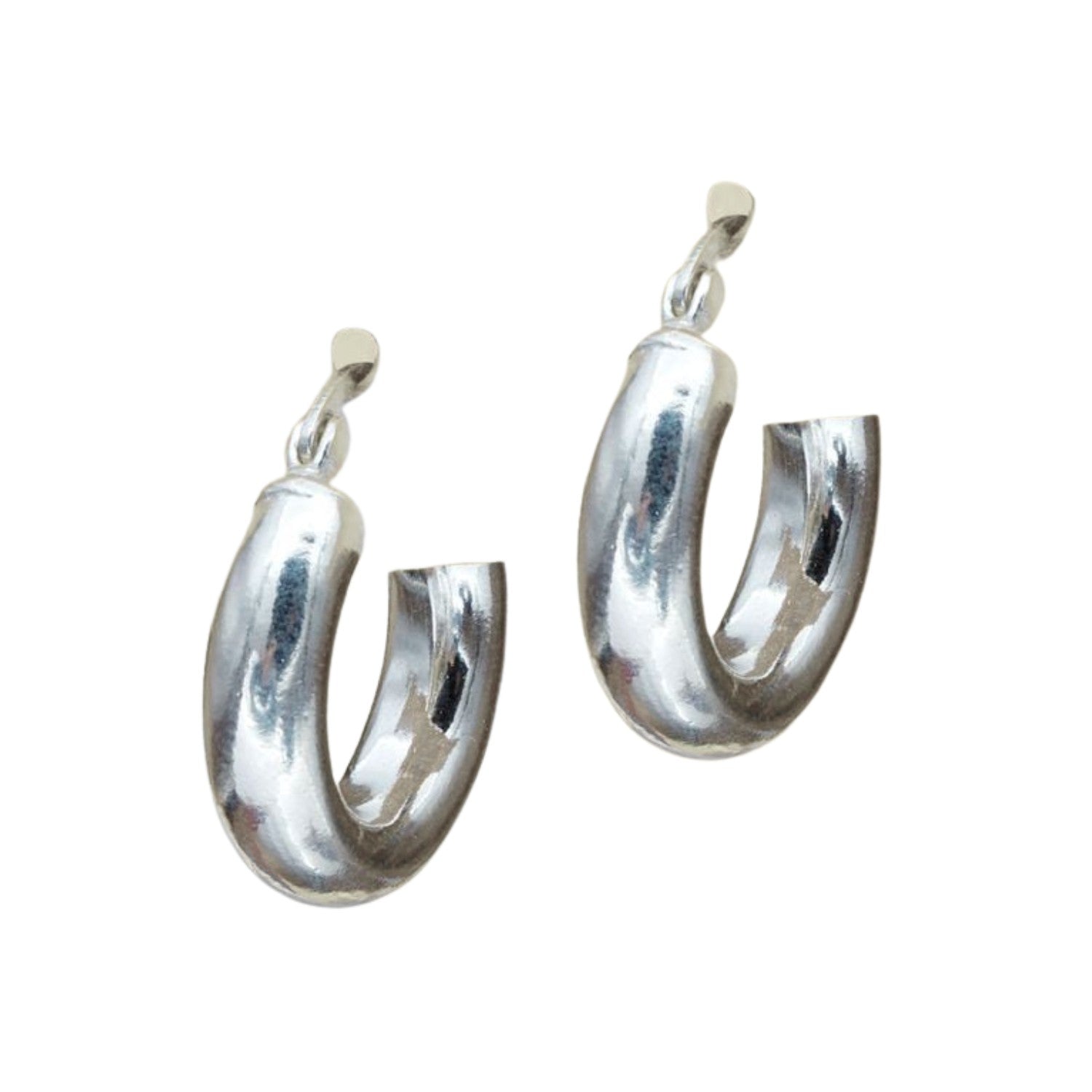 Handcrafted 999 Fine Silver Earring 68