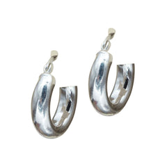 Handcrafted 999 Fine Silver Earring 68