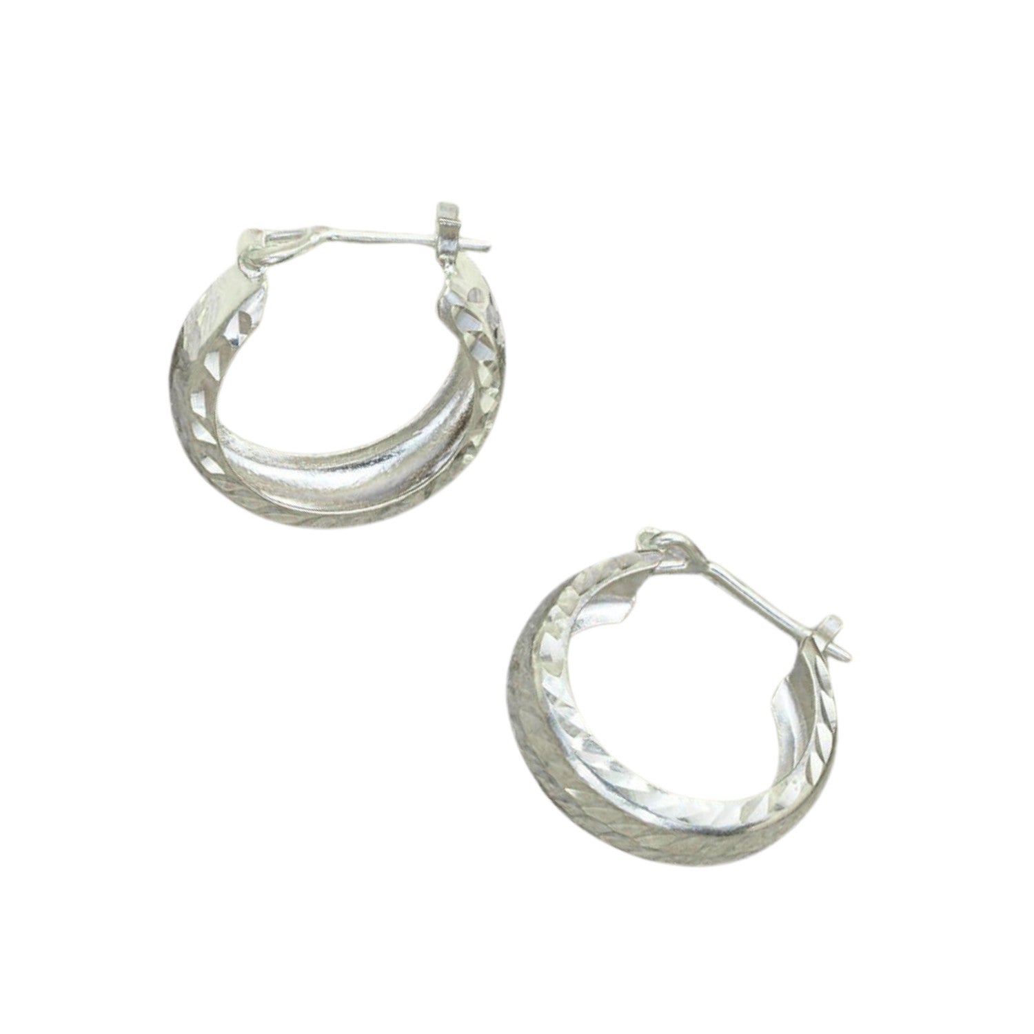 Handcrafted 999 Fine Silver Earring 69