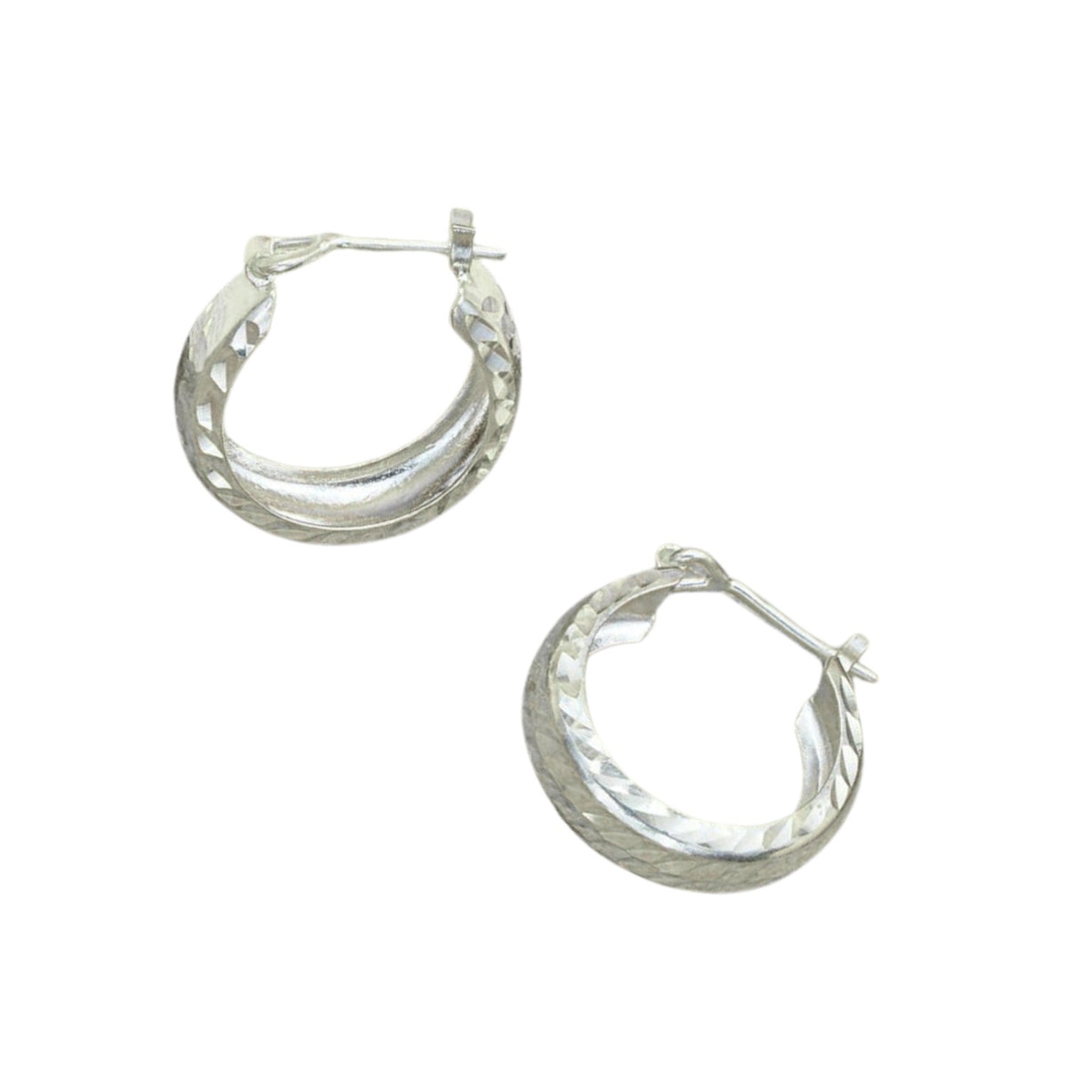 Handcrafted 999 Fine Silver Earring 69