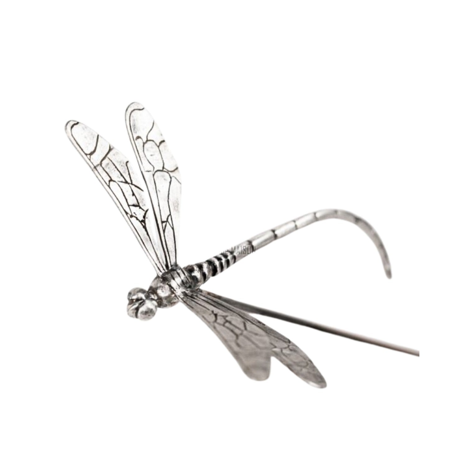 Handcrafted 999 Fine Silver Hair Stick 10