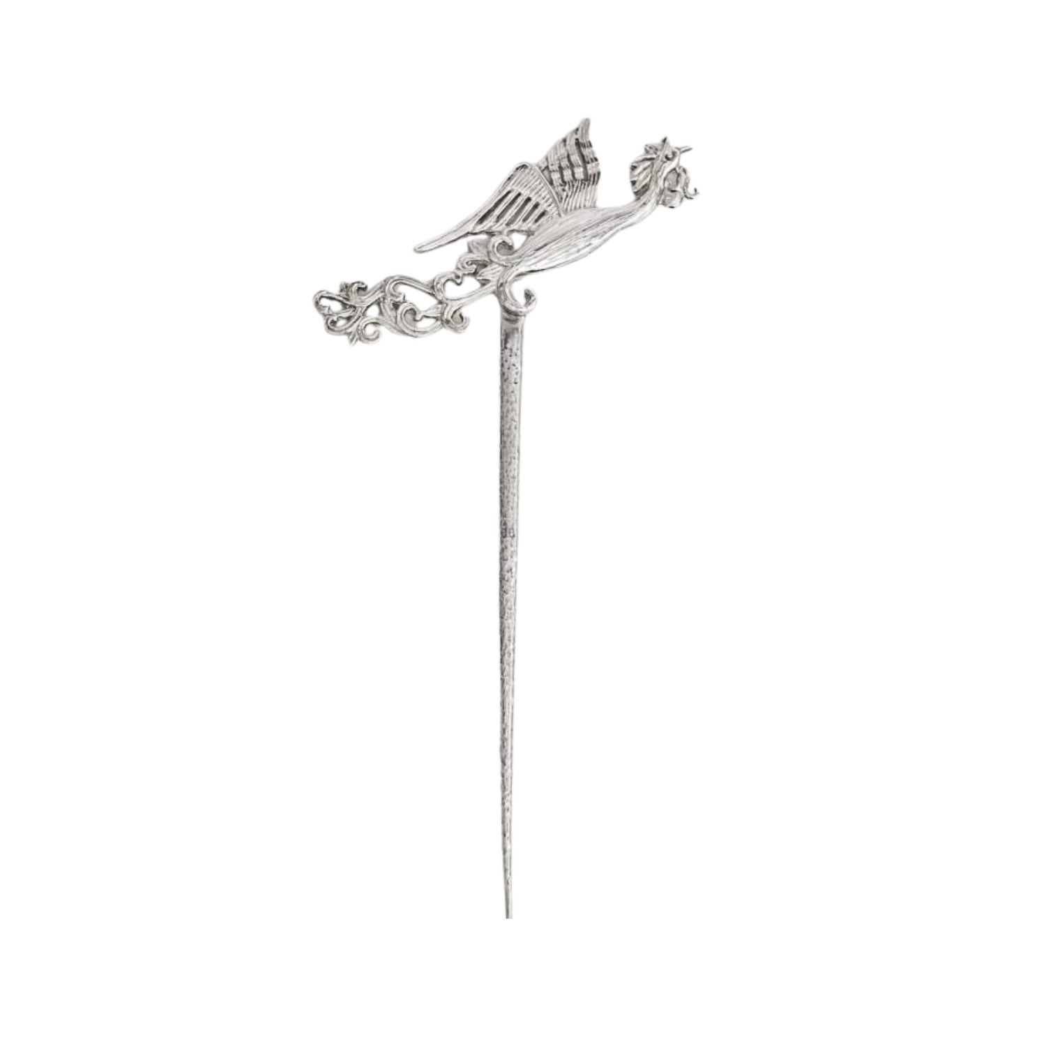 Handcrafted 999 Fine Silver Hair Stick 13