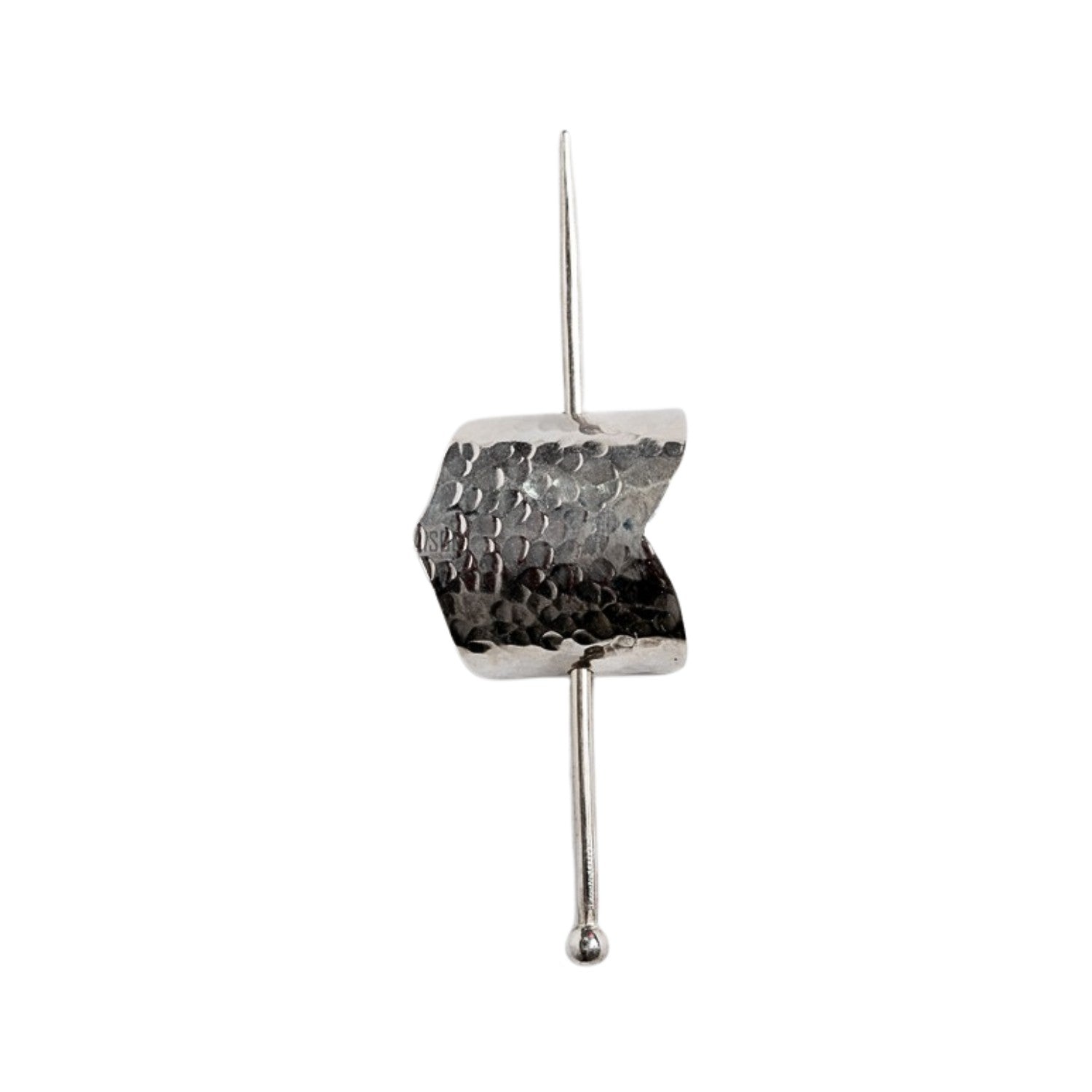 Handcrafted 999 Fine Silver Hair Stick 15