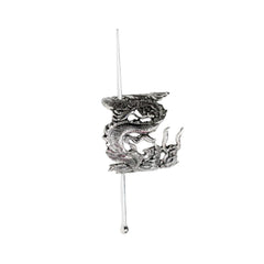 Handcrafted 999 Fine Silver Hair Stick 16