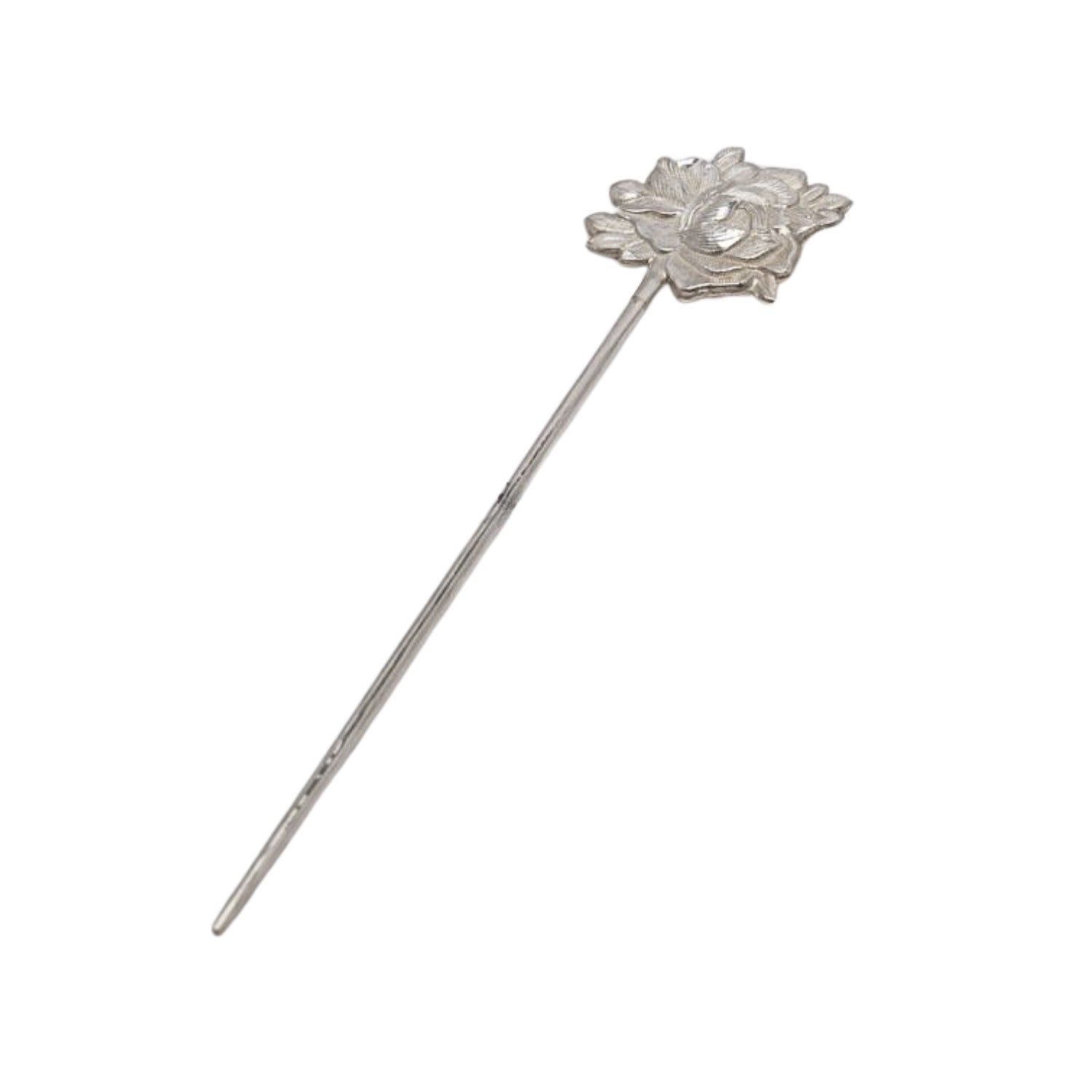 Handcrafted 999 Fine Silver Hair Stick 2