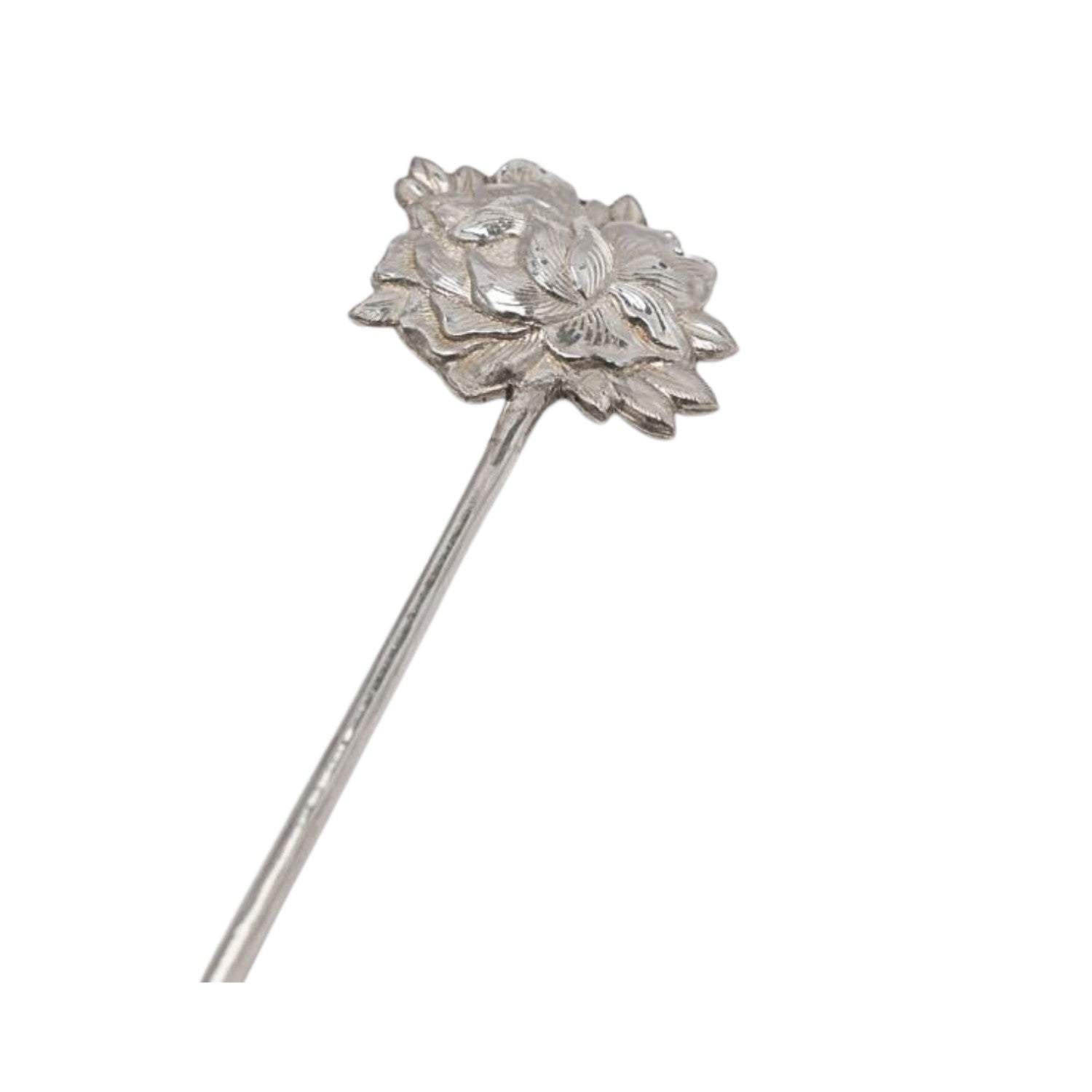 Handcrafted 999 Fine Silver Hair Stick 2