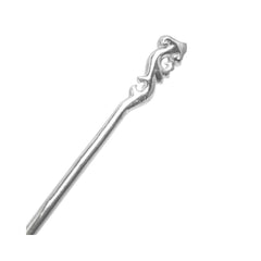 Handcrafted 999 Fine Silver Hair Stick 3