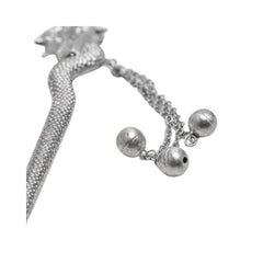 Handcrafted 999 Fine Silver Hair Stick 4