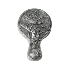 Handcrafted 999 Fine Silver Mirror