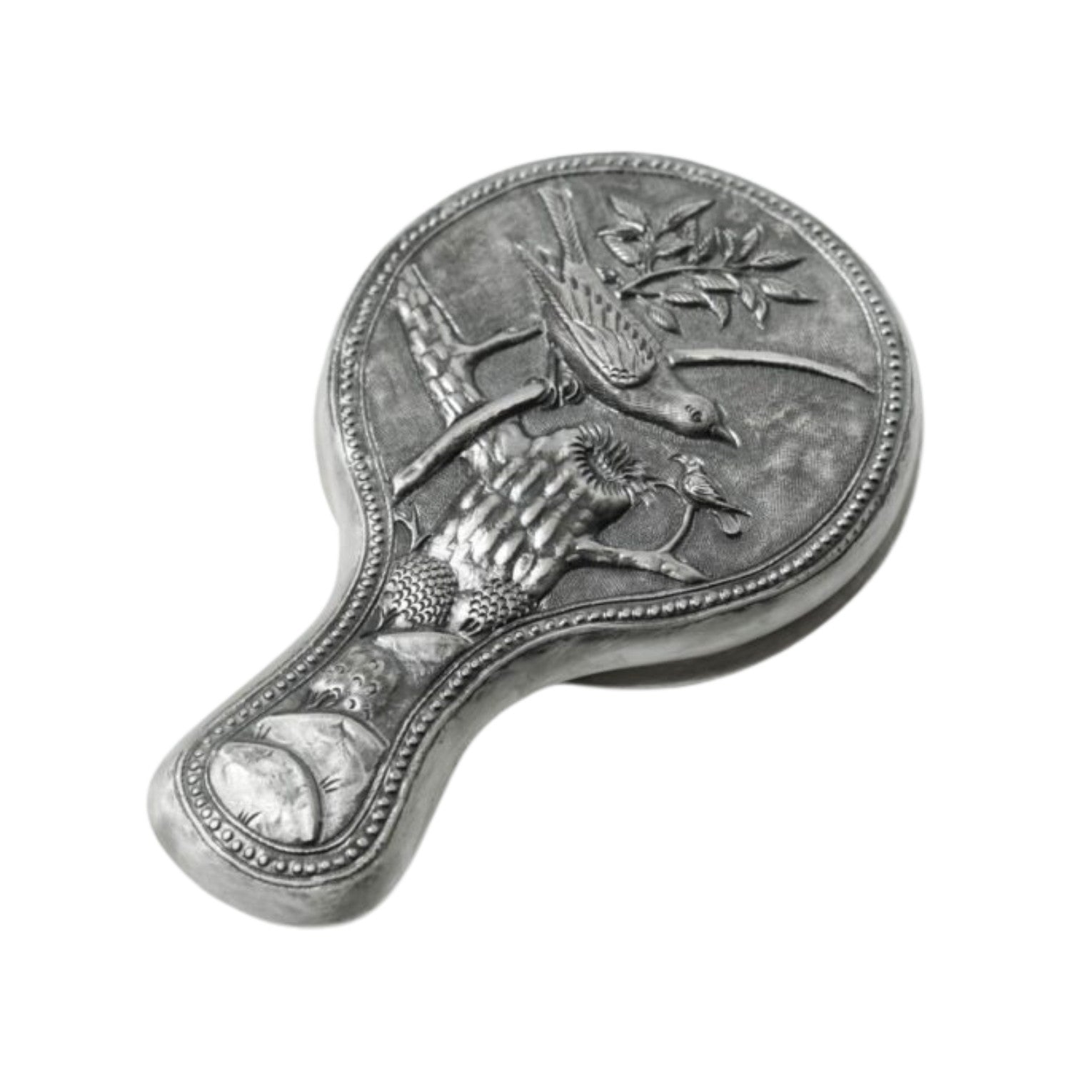 Handcrafted 999 Fine Silver Mirror