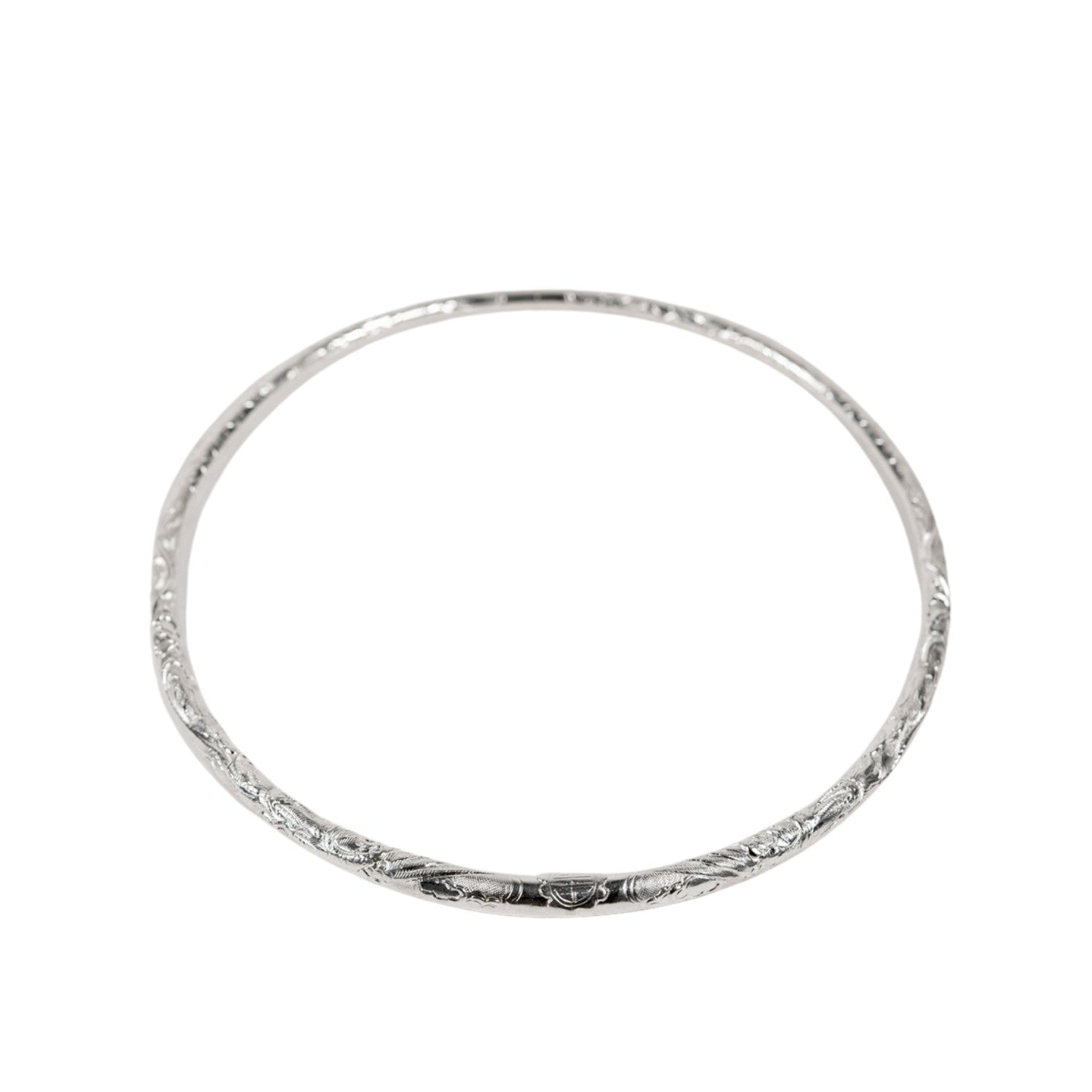Handcrafted 999 Fine Silver Necklace 12