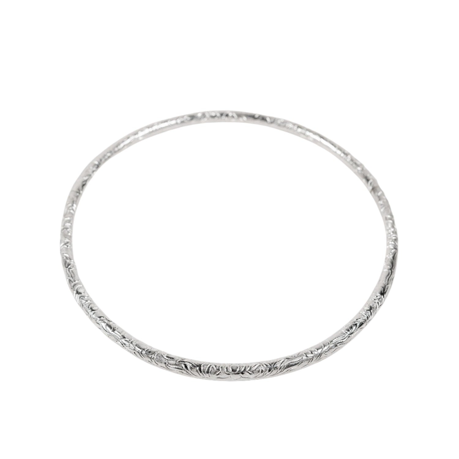 Handcrafted 999 Fine Silver Necklace 15