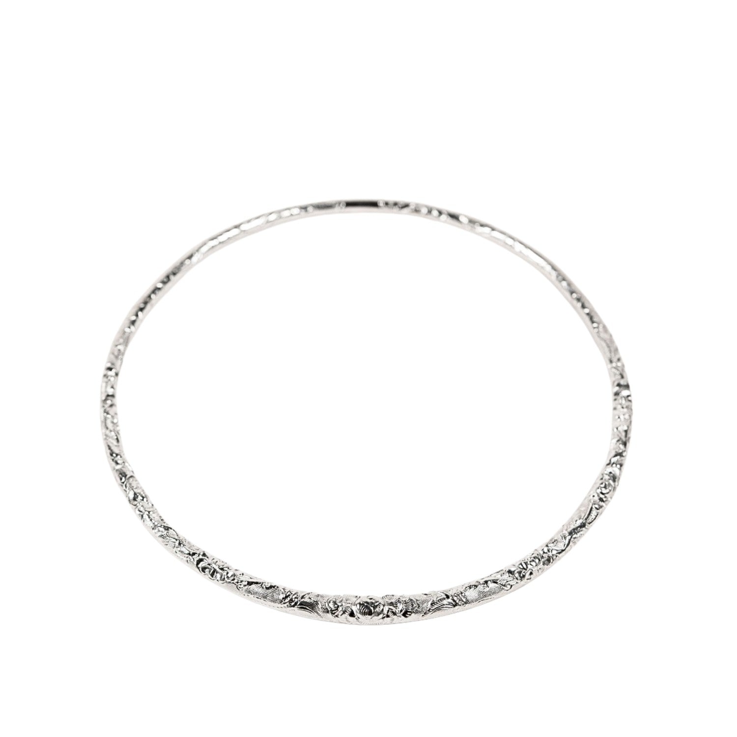 Handcrafted 999 Fine Silver Necklace 16