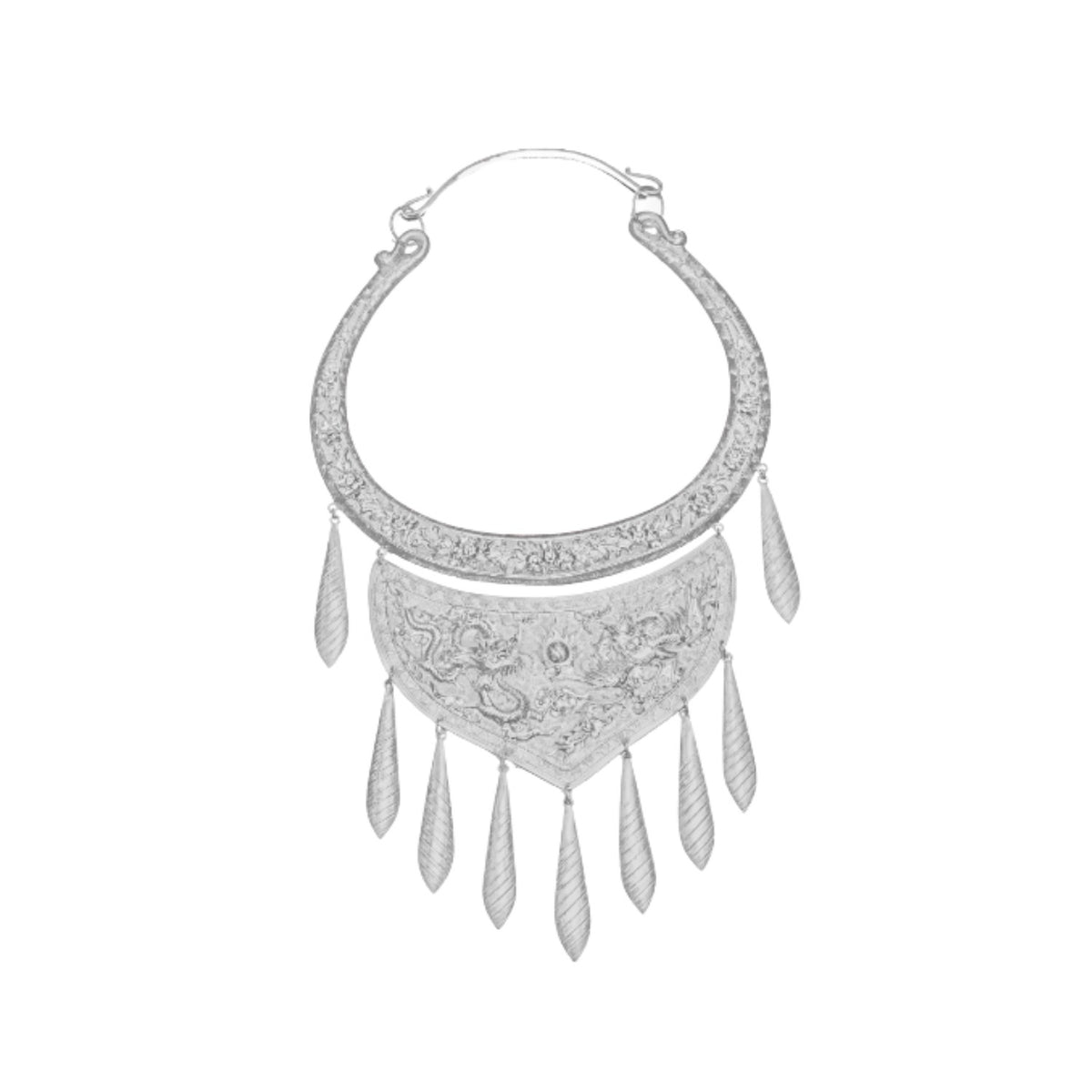 Handcrafted 999 Fine Silver Necklace 1