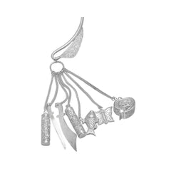 Handcrafted 999 Fine Silver Necklace 21