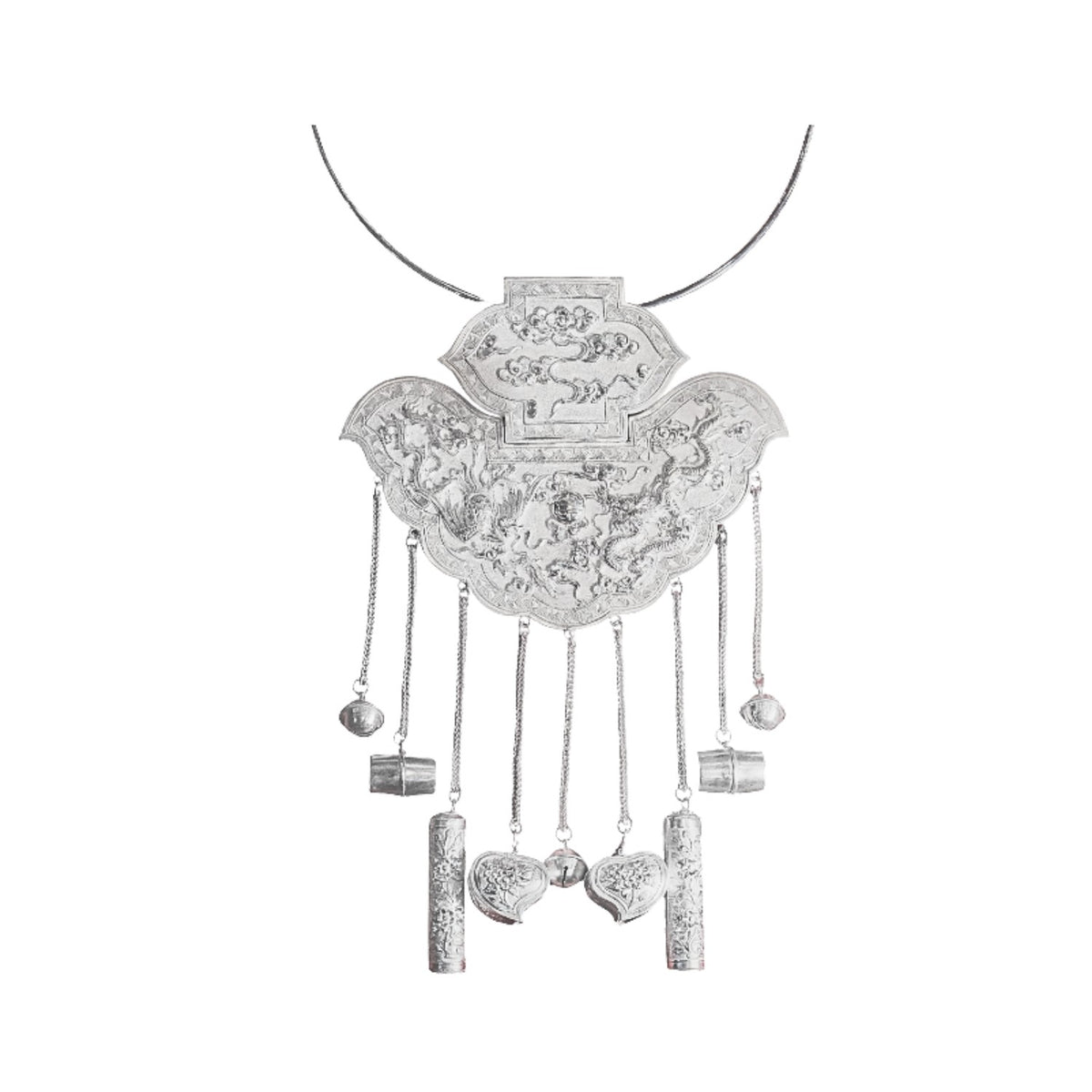Handcrafted 999 Fine Silver Necklace 2