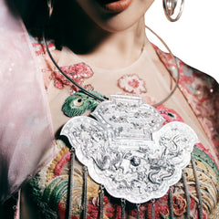 Handcrafted 999 Fine Silver Necklace 2