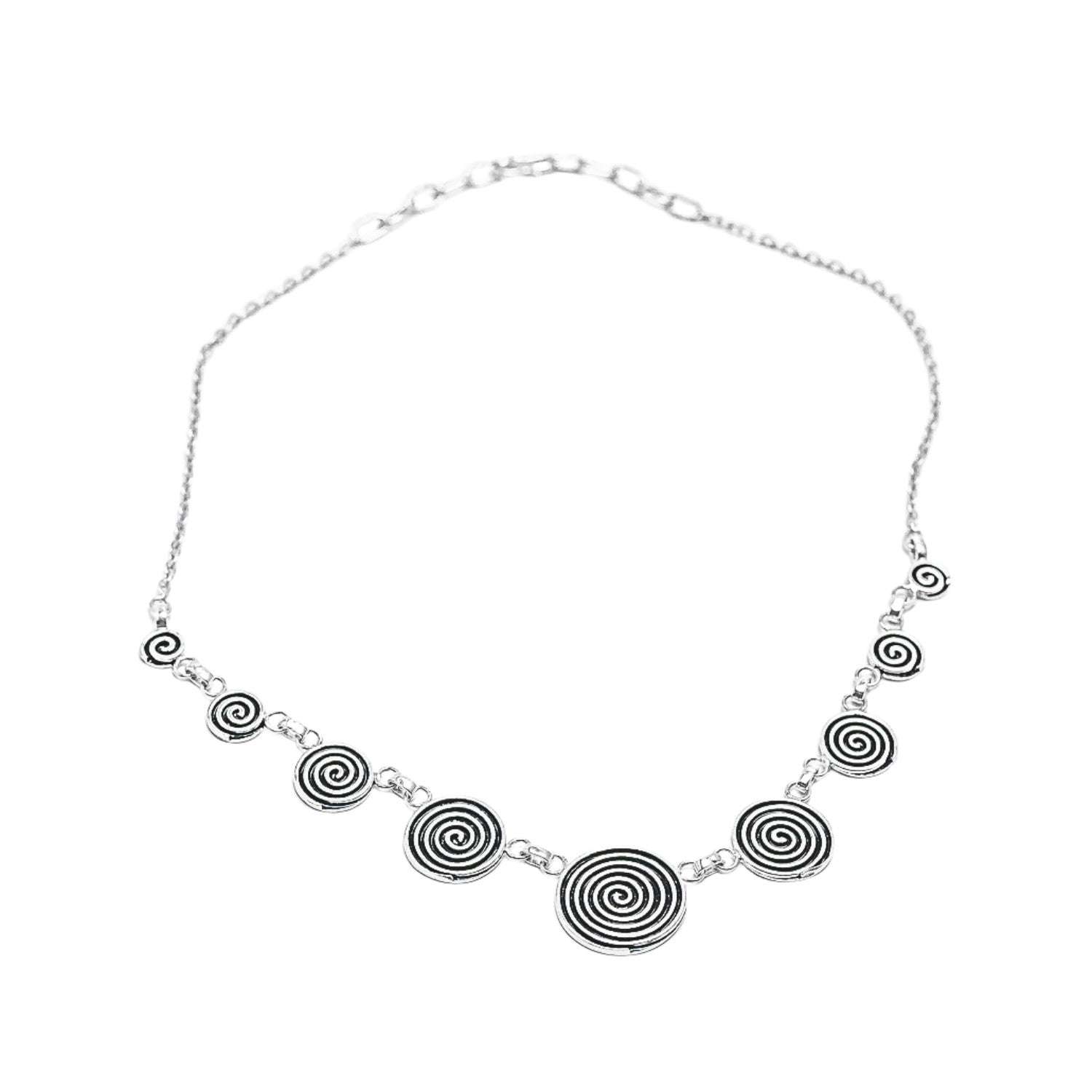 Handcrafted 999 Fine Silver Necklace 8