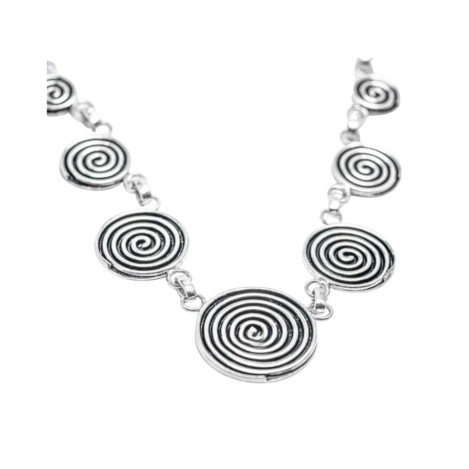 Handcrafted 999 Fine Silver Necklace 8