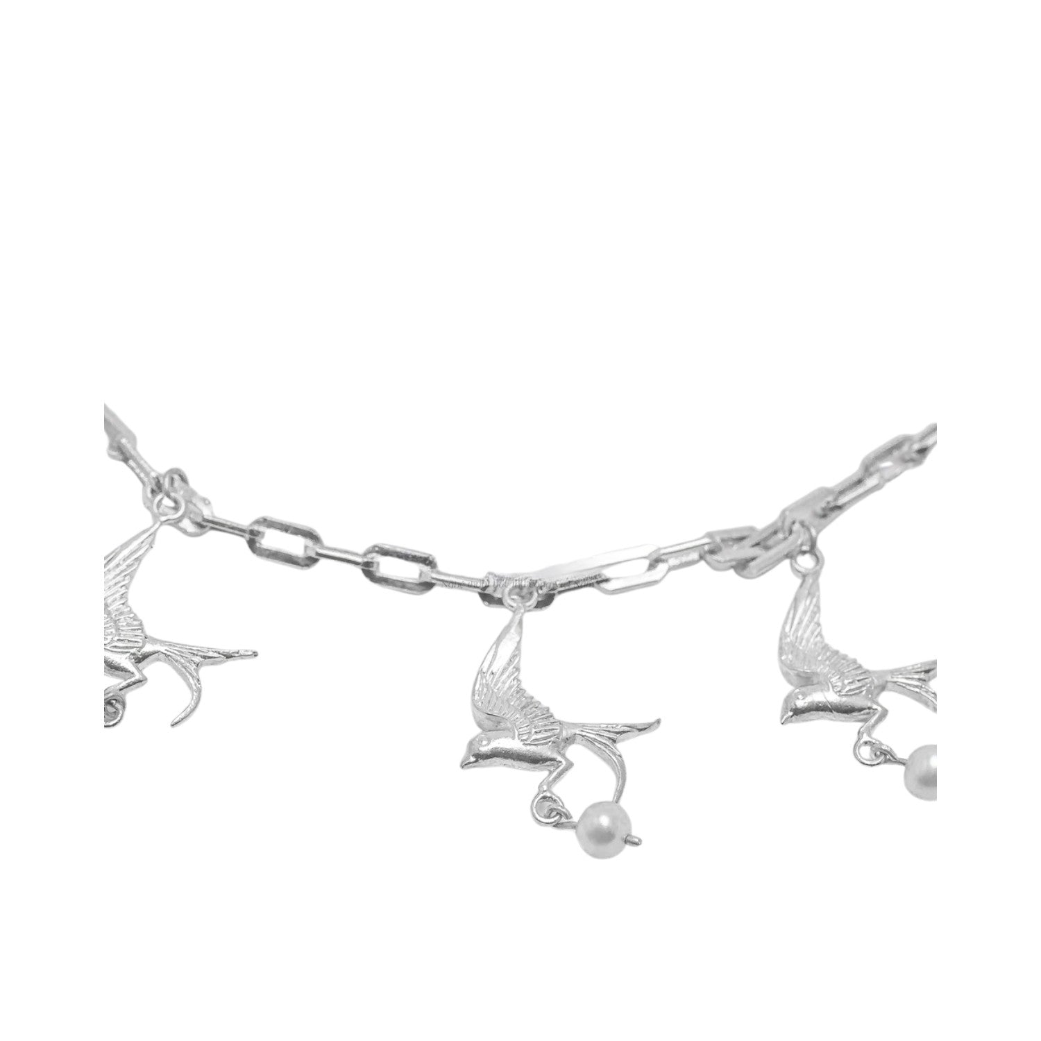 Handcrafted 999 Fine Silver Necklace 9