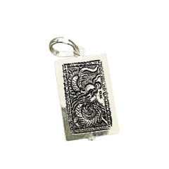 Handcrafted 999 Fine Silver Pendant 11