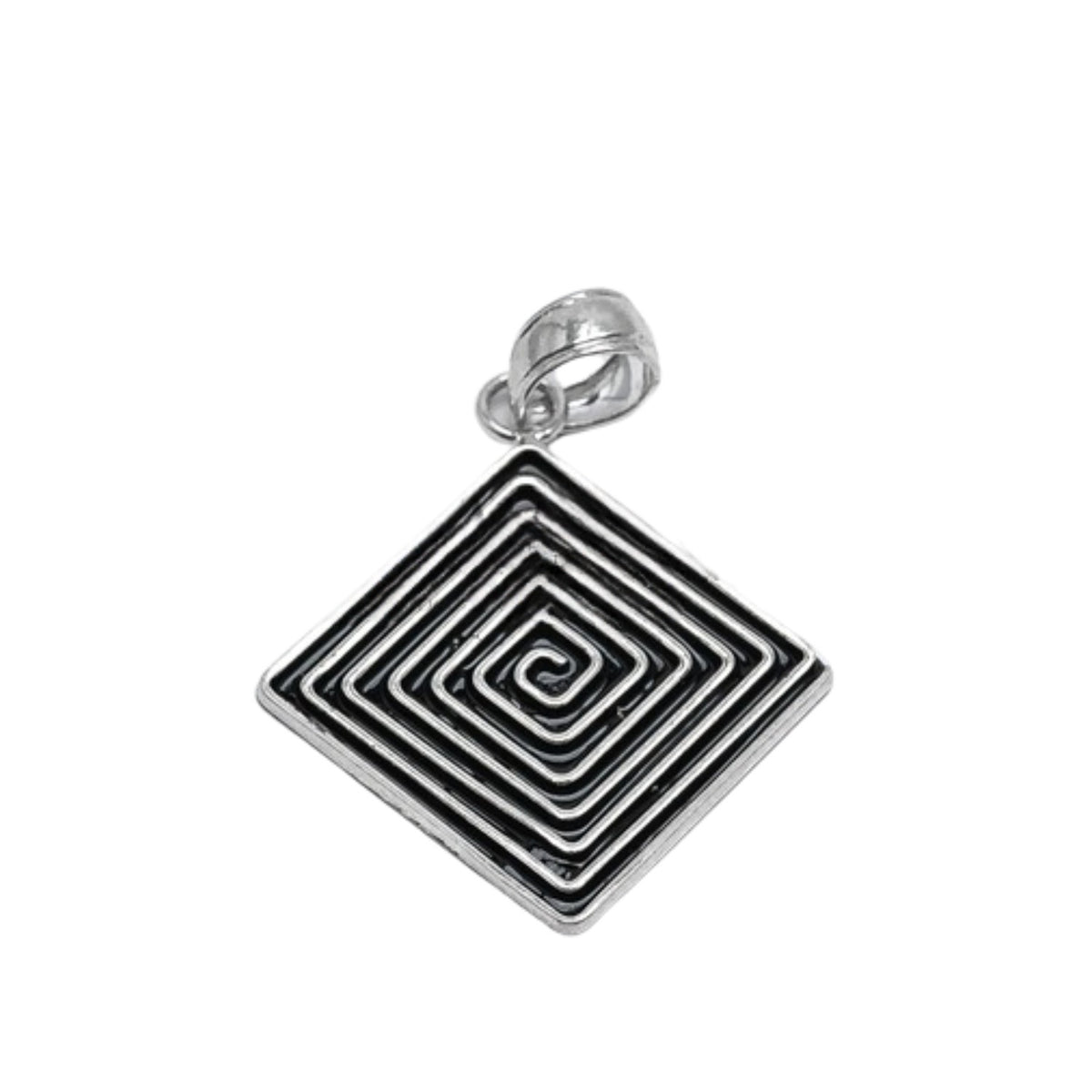 Handcrafted 999 Fine Silver Pendant 1