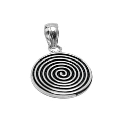 Handcrafted 999 Fine Silver Pendant 2