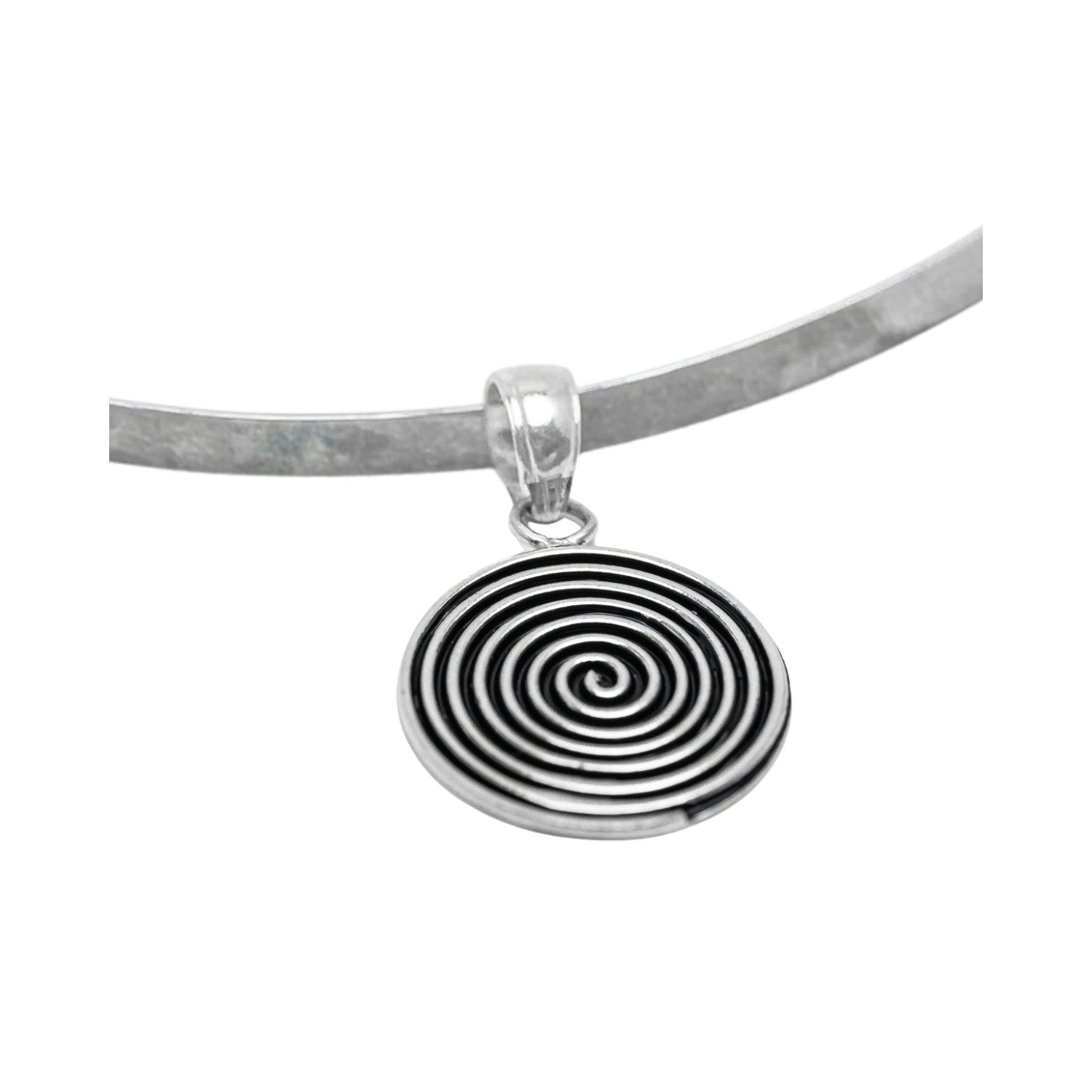 Handcrafted 999 Fine Silver Pendant 2