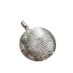 Handcrafted 999 Fine Silver Pendant 3