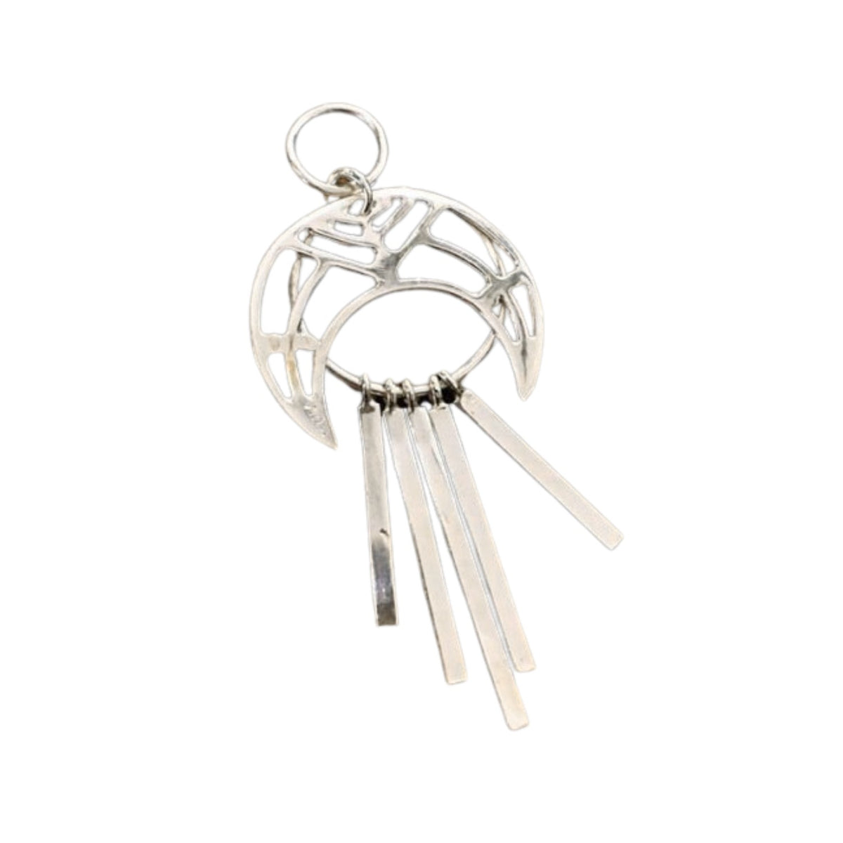 Handcrafted 999 Fine Silver Pendant 8