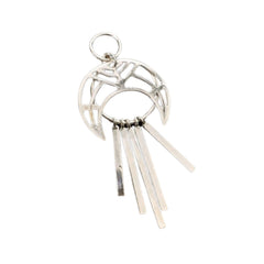 Handcrafted 999 Fine Silver Pendant 8