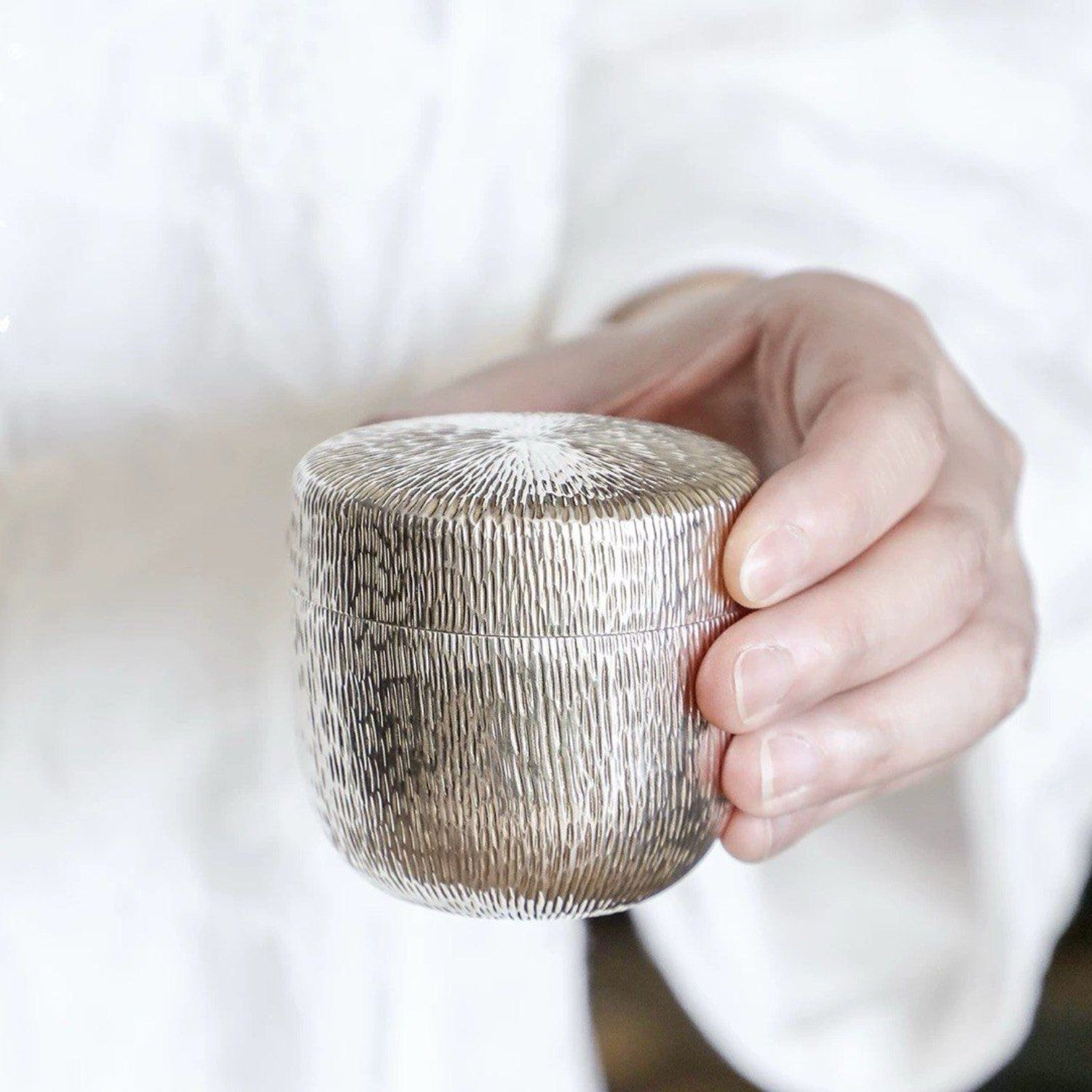 Handcrafted 999 Fine Silver Tea Box