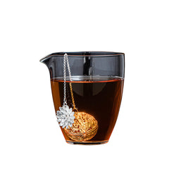 Handcrafted 999 Fine Silver Tea Filter Ball 1