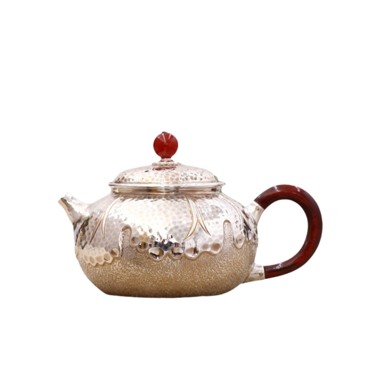 Handcrafted 999 Fine Silver Teapot 3