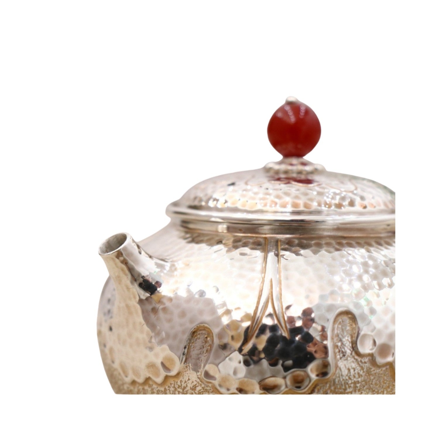 Handcrafted 999 Fine Silver Teapot 3